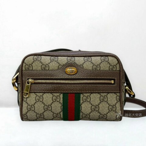 A13299-Gucci Ophidia 帆布迷你斜背相機包517350