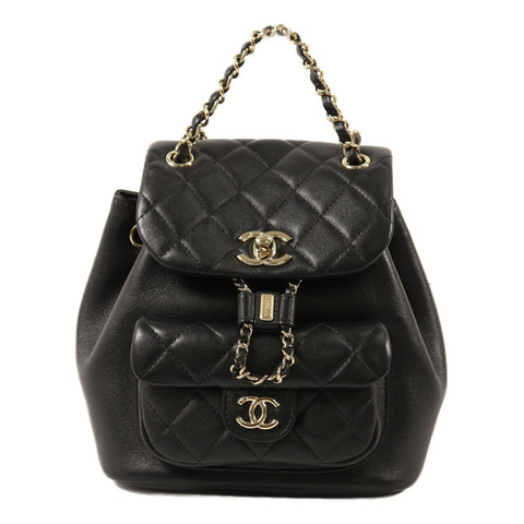 CHANEL 牛皮皮革Duma Backpack背包