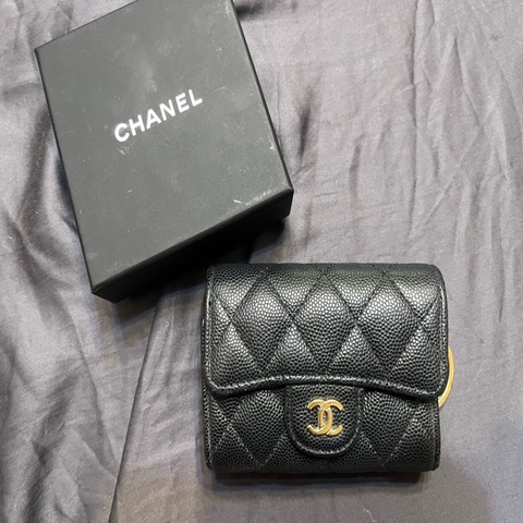 Chanel 荔枝牛皮鑰匙包