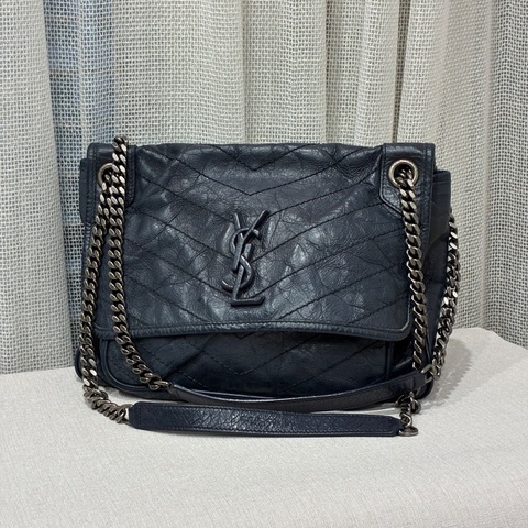 99新💙＃Ysl＃niki深藍中號＃2019台灣購證