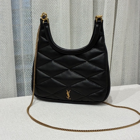 全新全配🖤✨＃Ysl＃新款sade hobo＃黑金＃2025購證保卡