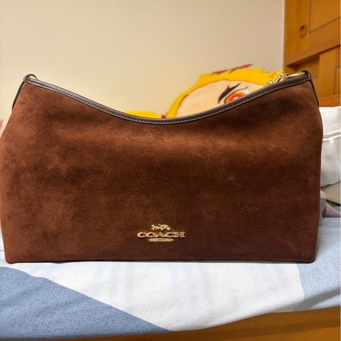 COACH LAUREL 單肩手袋 麂皮