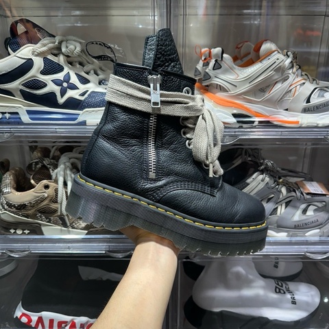 Rick owens x 馬丁厚底Eu43
