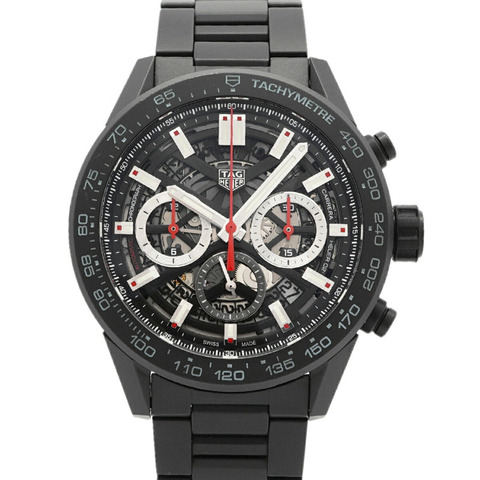 TAG Heuer Carrera CBG2A90 鏤空錶盤男士腕錶