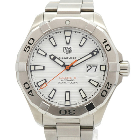 TAG Heuer Aquaracer WAY2013 白色錶盤男士手錶