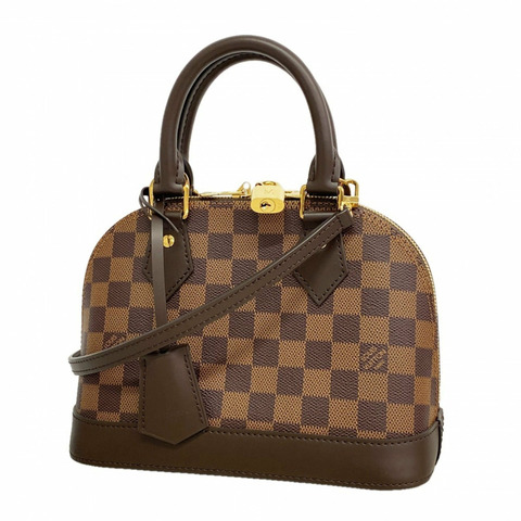 路易威登 Damier Alma BB 手提包 N40606 Ebene 女士兩用包