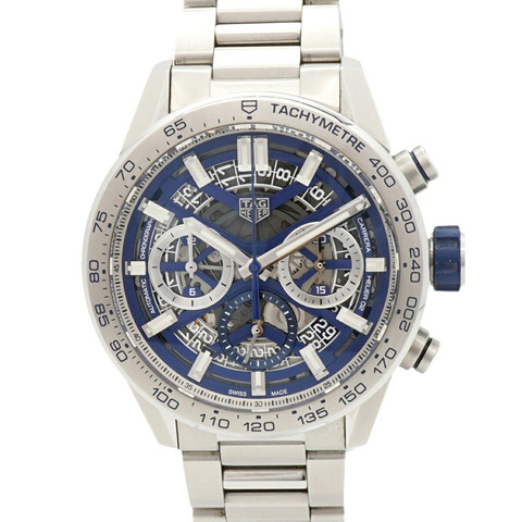 TAG Heuer Carrera 日本限量版（400 枚）CBG2019 鏤空錶盤男士腕錶