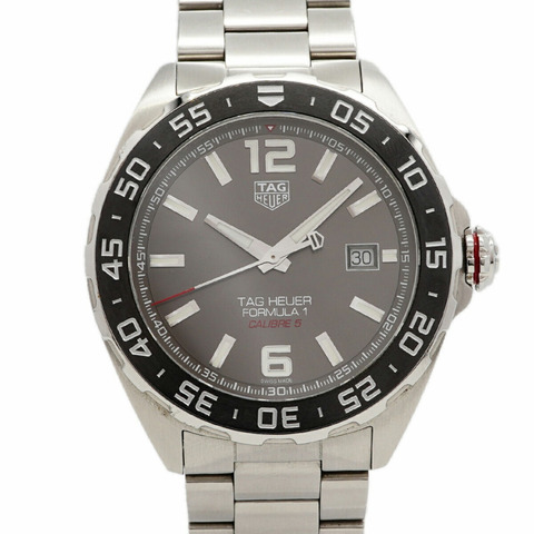 TAG Heuer Formula 1 WAZ2011 灰色錶盤男士腕錶
