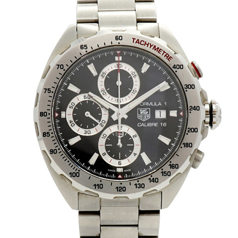 TAG Heuer 豪雅一級方程式 CAZ2010 黑色錶盤男士腕錶