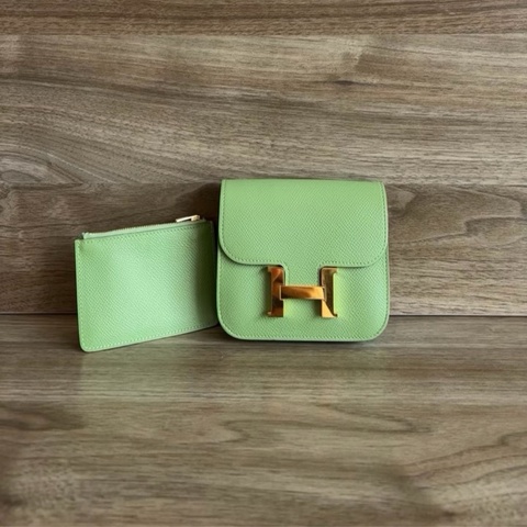 Hermes 愛馬仕 康康Slim 牛油果 夏天配色