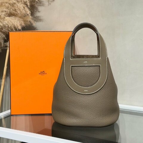 HERMES In The Loop 18 - Etoupe 18 大象灰金 W