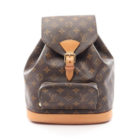 路易威登 Montsouris MM 雙肩包 M51136 Monogram 帆布 二手 LV
