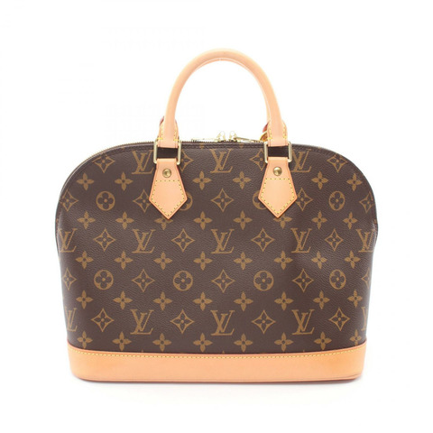 路易威登 Alma PM 手提包 M51130 Monogram 帆布皮革棕色二手 LV