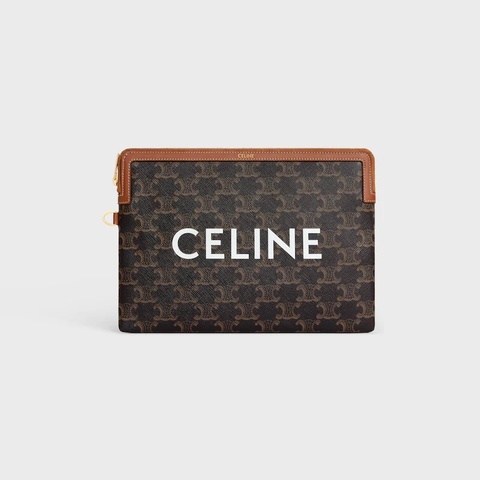 CELINE🤎TRIOMPHE小號手拿包10d672bzq