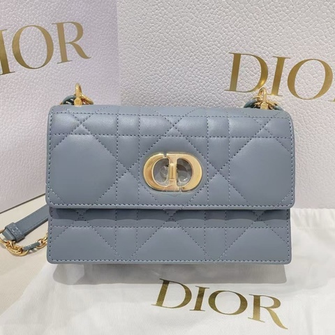 Dior miss caro mini霧霾藍女包