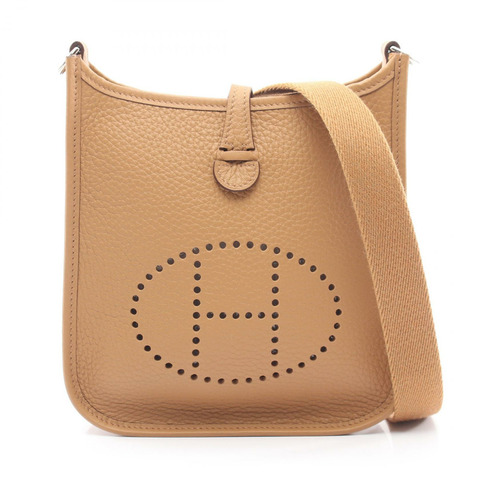 愛馬仕 Evelyne TPM Amazon 單肩包 Clemence 皮革 Chai 二手女士 SHW K