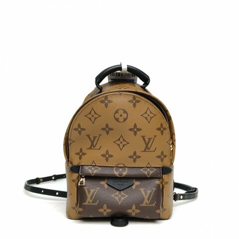 LOUIS VUITTON PalmSprings小書包Mini17拼色PVC肩背包
