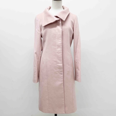 LANVIN en Bleu 粉紅色企領長褸