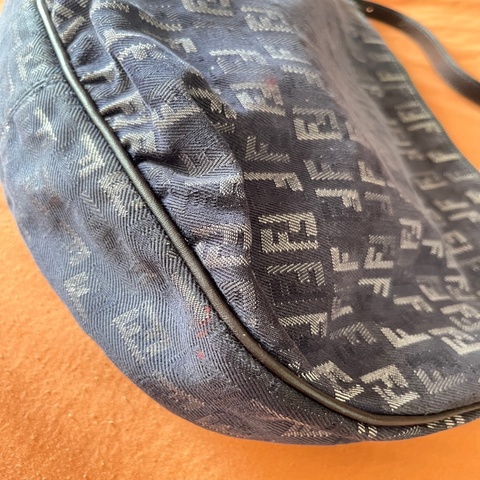 Fendi 牛仔肩背包
