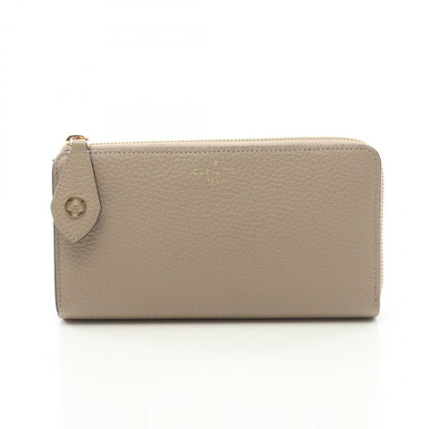 LOUIS VUITTON Portefeuille Comet Galet L型拉鍊長皮夾 M63104 Taurillon Clemence 皮革 Taurillon Clemen