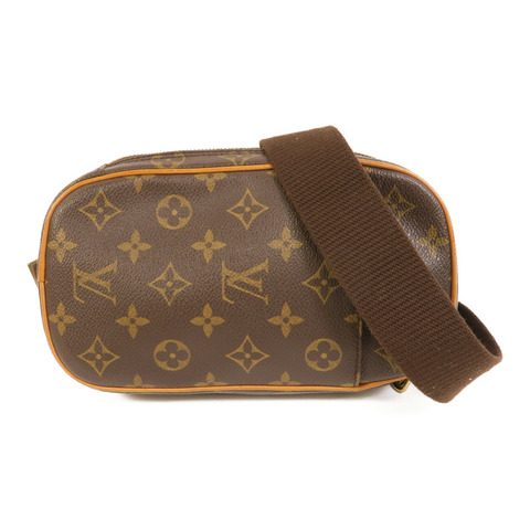 LOUIS VUITTON Monogram Pochette Gange金扣肩背袋