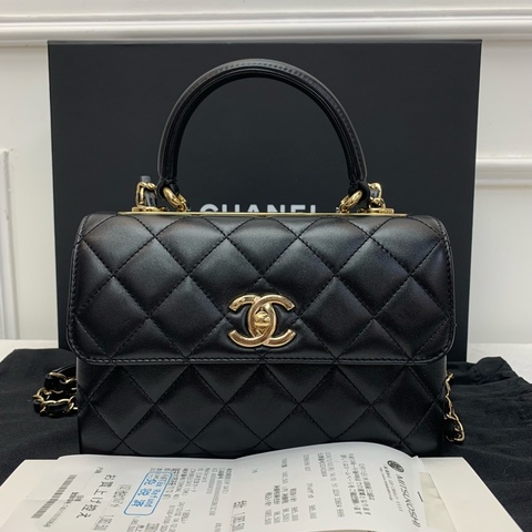 Full Set Chanel Mini Flap Bag with top handle  原價55折