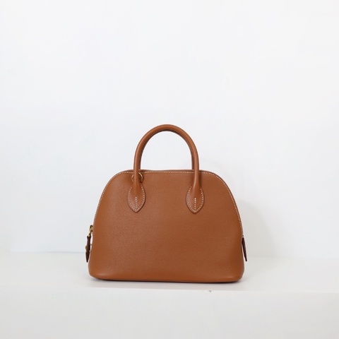 Hermes bolide 25金棕色 金釦