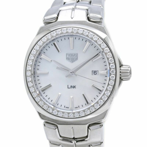 TAG Heuer Link Diamond WBC1314.BA0600 女士腕錶，不鏽鋼材質，40439