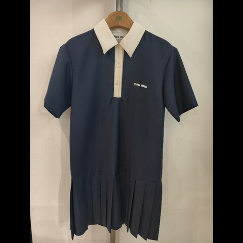 miumiu黑白配連衣裙碼數m