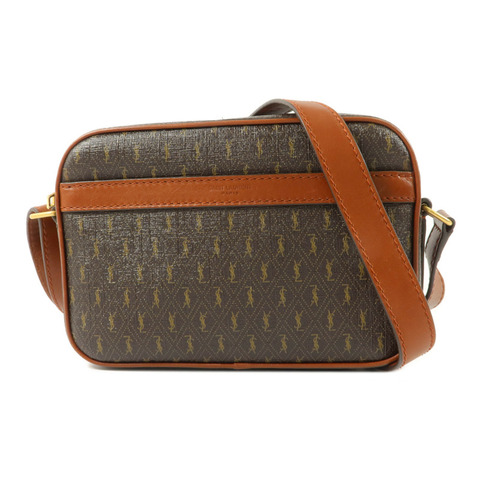 YVES SAINT LAURENT 塗層帆布Camera Bag肩背袋