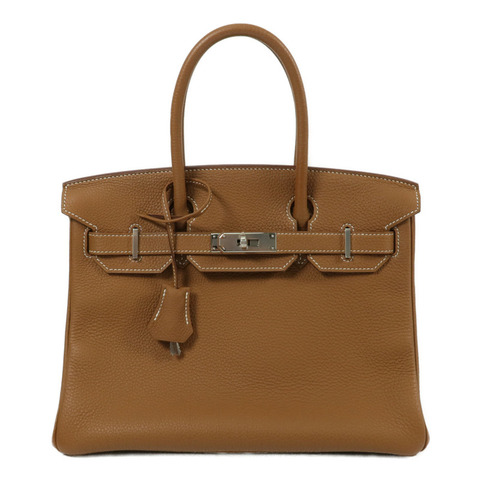 HERMES Togo皮革Birkin 30手挽袋Gold