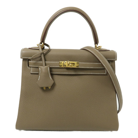 HERMES Togo皮革Kelly 25手挽肩背兩用袋