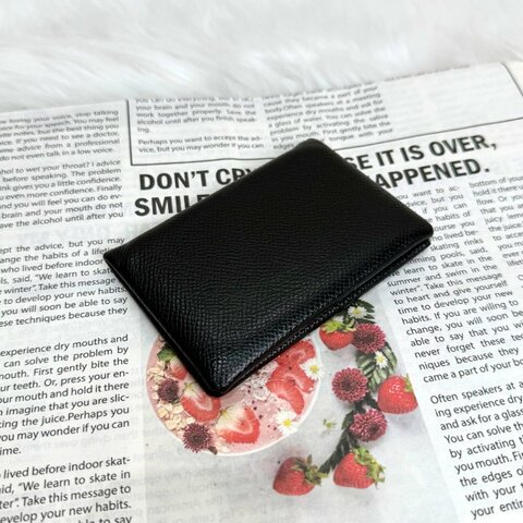 Hermès Calvi 卡包 Noir黑色 牛皮