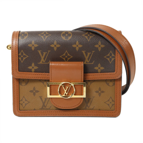 LOUIS VUITTON Monogram Reverse Mini Dauphine肩背袋