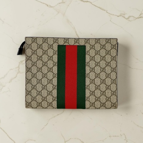 莉亞精品♡Gucci 475316 老花手拿包 二手