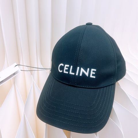 未用連吊牌 Celine cap 黑色棒球帽 S