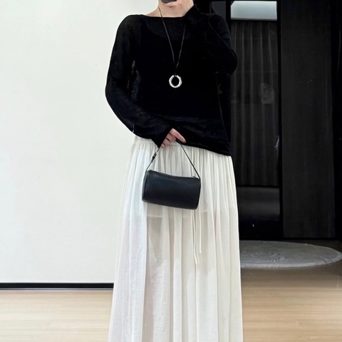 The row 90s balck one size 經典百搭