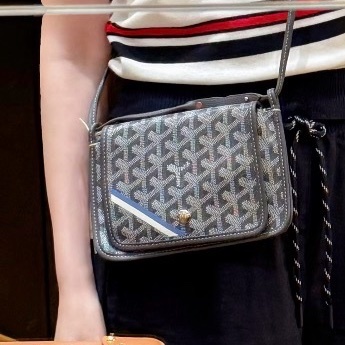 ✨Goyard｜plumet woc 灰色信封包 斜挎包｜99新