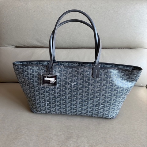 「M.Y精品」 Goyard 戈雅 拉鏈款tote Artois經典灰