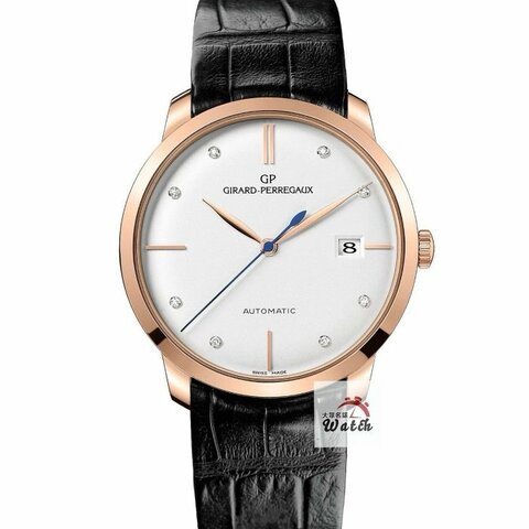 【大眾名錶】GIRARD-PERREGAUX芝柏錶 49525-52-1A1 1966系列 18K B1159