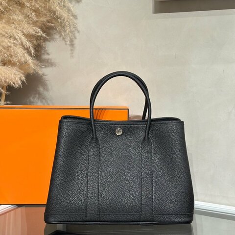 HERMES Garden Party 30 - Noir 89 黑 Z