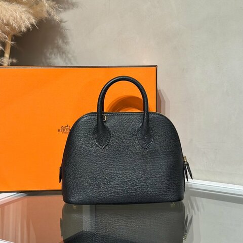 HERMES Mini Bolide - Noir 89 黑金 B