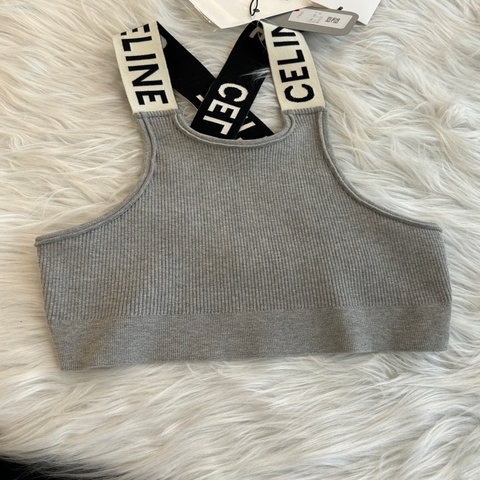 Celine logo 小背心 S號