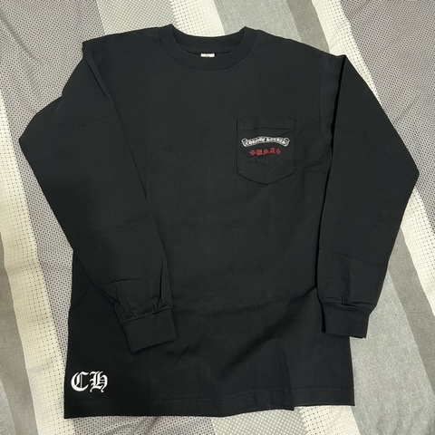 Chrome Hearts  美國國旗 American Flag T-Shirt Long Sleeve