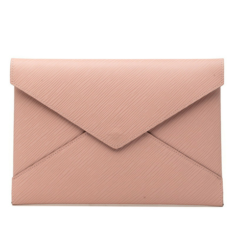 路易威登 Epi Pochette Kirigami 三件套裝：手拿包、手提包、小包，M62457，粉紅色、波爾多紅、紅色皮革，女士路易威登