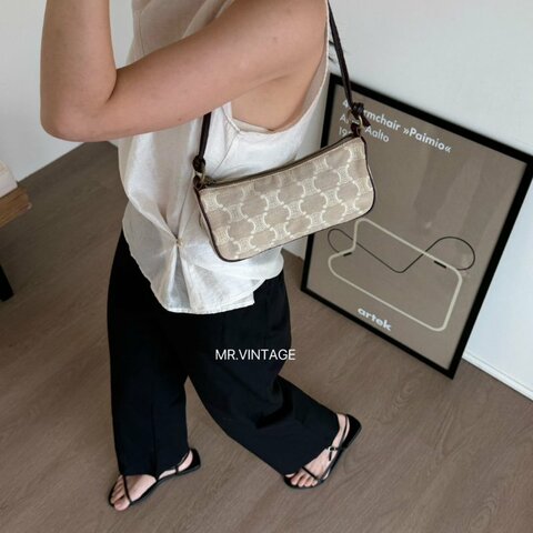 Celine牛仔hobo