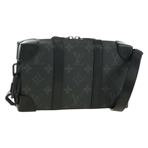 路易威登 Monogram Eclipse 軟式旅行箱錢包包 M69838 LV Auth 183106V