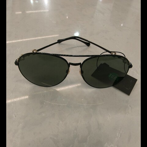 GUCCI女款黑色太陽眼鏡