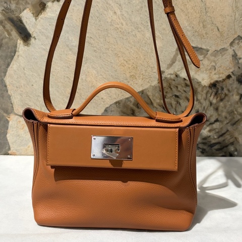 Hermes  24/24 MINI 金棕 兩用包