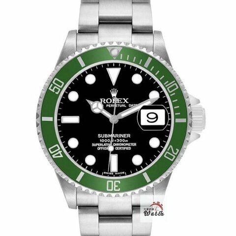 【大眾名錶】ROLEX 勞力士 16610LV Submariner潛航者 初代停產款 鋁圈綠水鬼 大眾名錶B1236